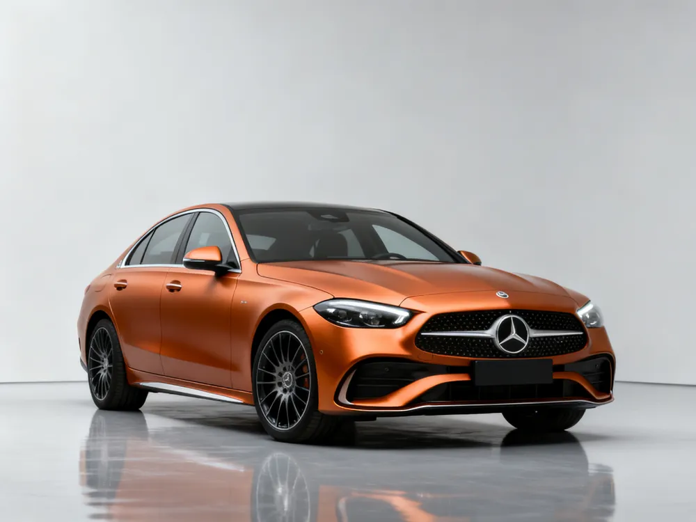 Mercedes C-Class wrap