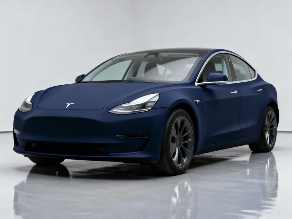 Tesla vehicle wrap by Art Printing Vehicle Wraps, Sacramento