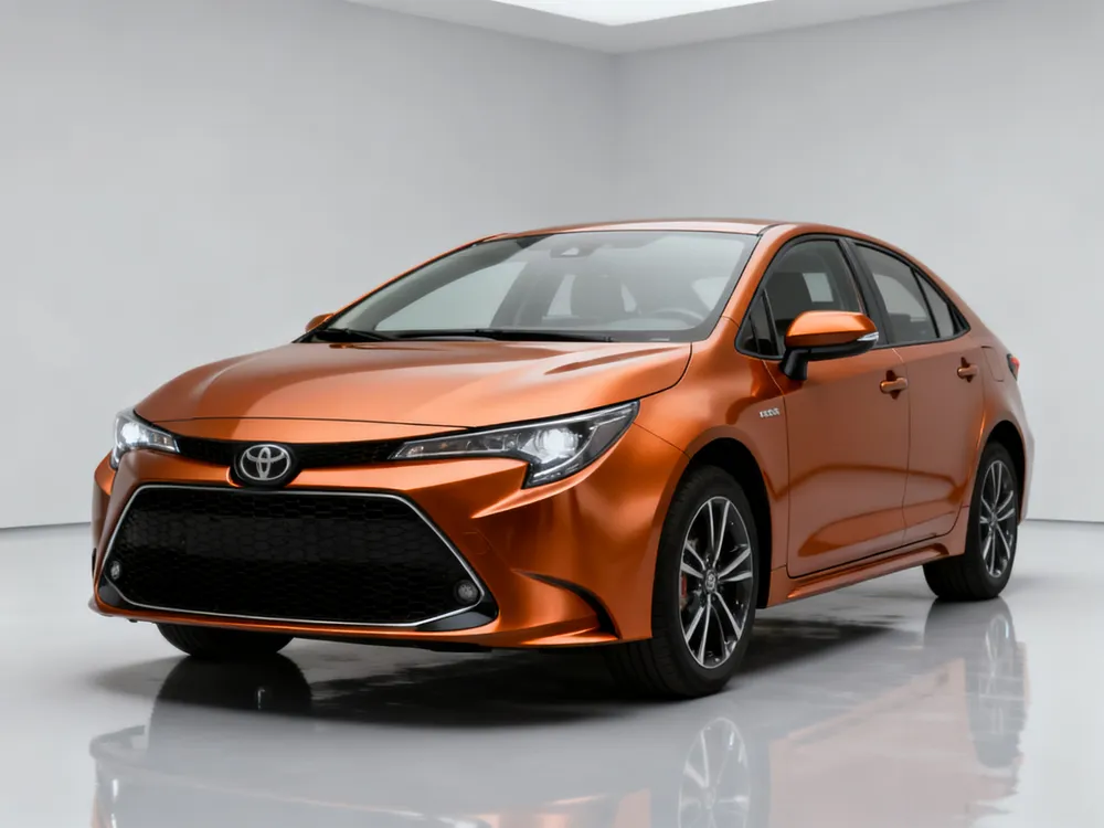 Toyota Corolla vehicle wrap by Art Printing Vehicle Wraps, Sacramento