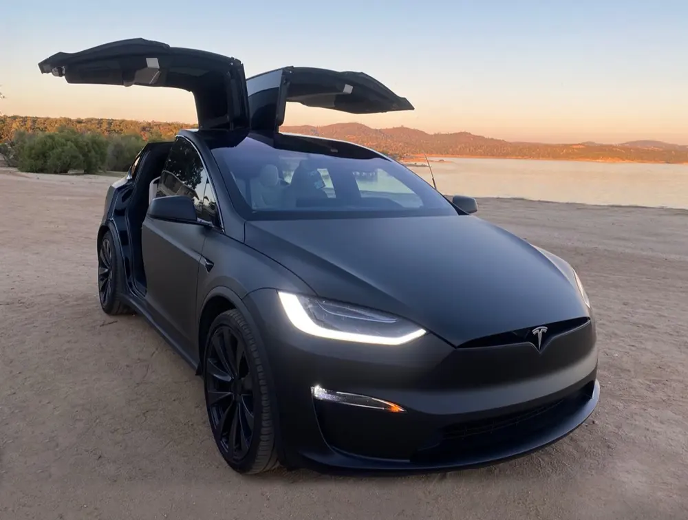 Tesla Model X wrap