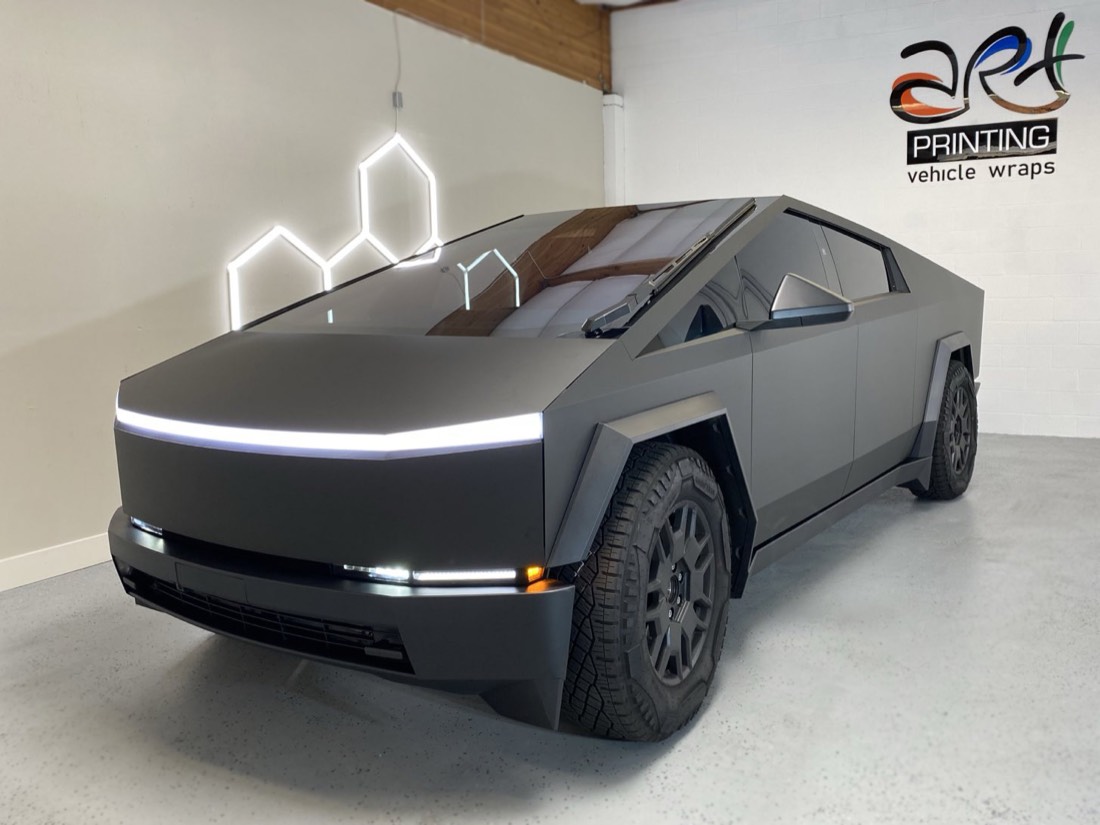 Cyber Matt wrap — Vehicle Wrap Guides & Resources — Sacramento Car Wrap Answers — Art Printing Vehicle Wraps, Sacramento