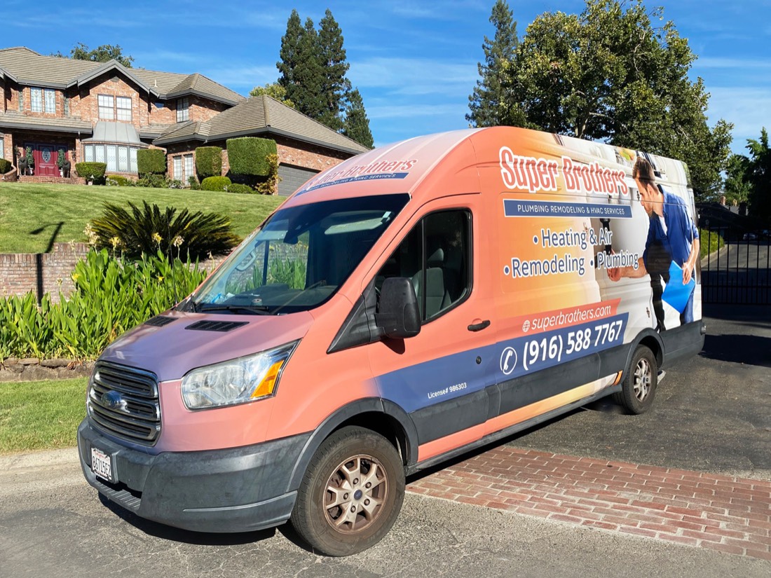 Super Brothers fleet wrap by Art Printing Vehicle Wraps, Sacramento