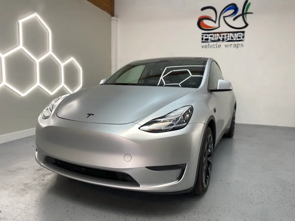 Tesla Model S wrap