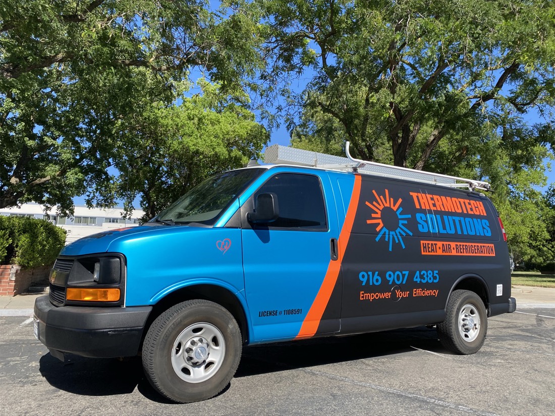 Thermotech fleet wrap by Art Printing Vehicle Wraps, Sacramento
